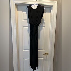 Black cutout midi dress Simple brand size small